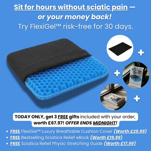 FlexiGel™ Sciatica Relief Cushion