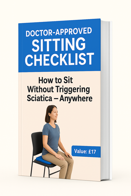 Doctor-Approved Sitting Checklist: How to Sit Without Triggering Sciatica