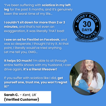 FlexiGel™ Sciatica Relief Cushion