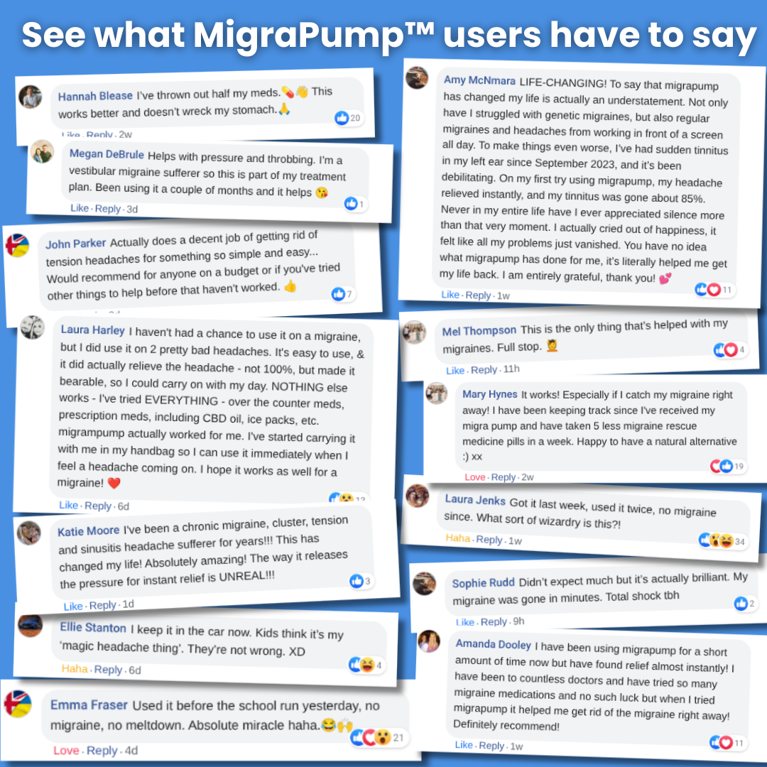 MigraPump™ - Head Pressure Relief Device
