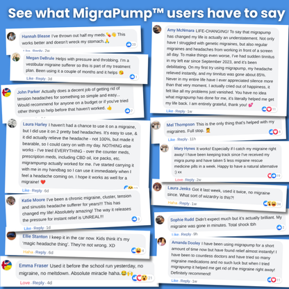 MigraPump™ - Head Pressure Relief Device