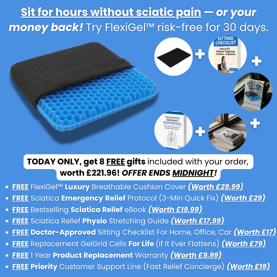 FlexiGel™ Sciatica Relief Cushion